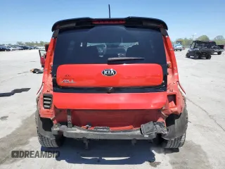 2019 Kia Soul + with VIN KNDJP3A54K7666882, listed as a Copart auction lot 53380235 with 91,946 mi miles and Salvage Title. Bid and sale history available at carsss.com. Image 6.