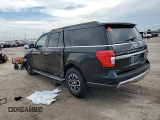 2022 Ford Expedition Max XLT with VIN 1FMJK1HT3NEA40615, listed as a Copart auction lot 78033004 with Not provided miles and Salvage title. Bid and sale history available at DreamBid. Image 2.