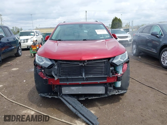 2018 Chevrolet Equinox LT with VIN 2GNAXSEV5J6340521, listed as a IAAI auction lot 42112332 with 57,857 mi miles. Bid and sale history available at carsss.com. Image 13.