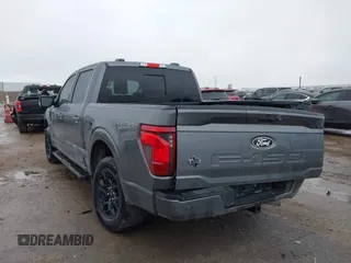 2024 Ford F-150 XLT with VIN 1FTFW3L52RKD43637, listed as a IAAI auction lot 41542868 with 29,468 mi miles. Bid and sale history available at carsss.com. Image 3.