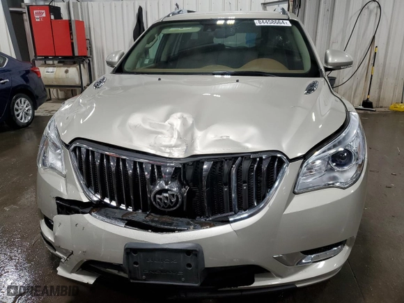2016 Buick Enclave Leather with VIN 5GAKVBKD1GJ131403, listed as a Copart auction lot 84458664 with 103,751 mi miles and Salvage Title. Bid and sale history available at carsss.com. Image 5.