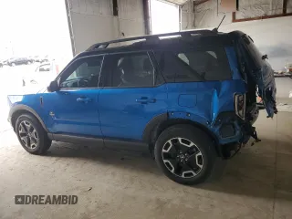 2022 Ford Bronco Sport Outer Banks с VIN 3FMCR9C60NRD70228, выставлен на аукционе Copart как лот 48666765 с пробегом 53 545 миль миль и Списание • Salvage title. История ставок и продаж доступна на DreamBid. Изображение 2.