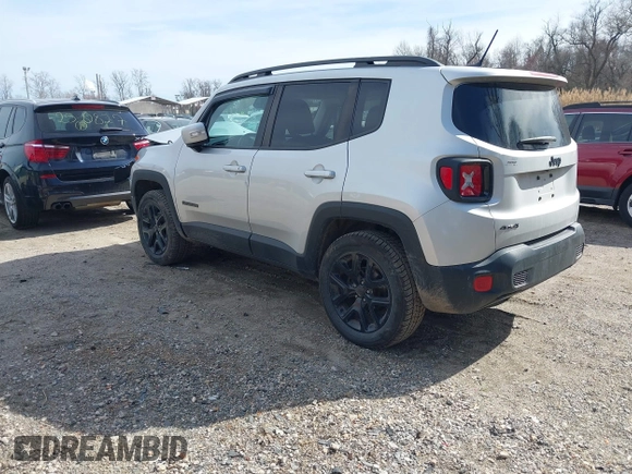 2017 Jeep Renegade Altitude with VIN ZACCJBBH5HPF52639, listed as a IAAI auction lot 41810491 with 86,486 mi miles and . Bid and sale history available at DreamBid. Image 3.
