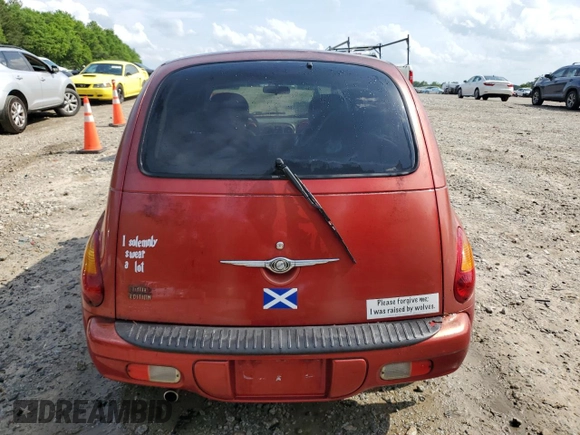 2003 Chrysler PT Cruiser Limited with VIN 3C8FY68B03T542491, listed as a Copart auction lot 53605315 with 105,912 mi miles and Salvage title. Bid and sale history available at DreamBid. Image 6.
