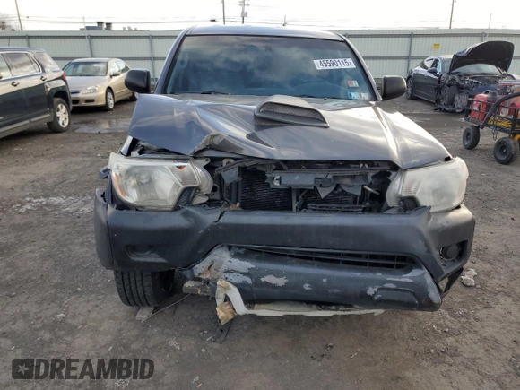 2012 Toyota Tacoma with VIN 5TFUU4EN1CX034221, listed as a Copart auction lot 45590115 with 0 mi miles and Salvage Title. Bid and sale history available at carsss.com. Image 5.