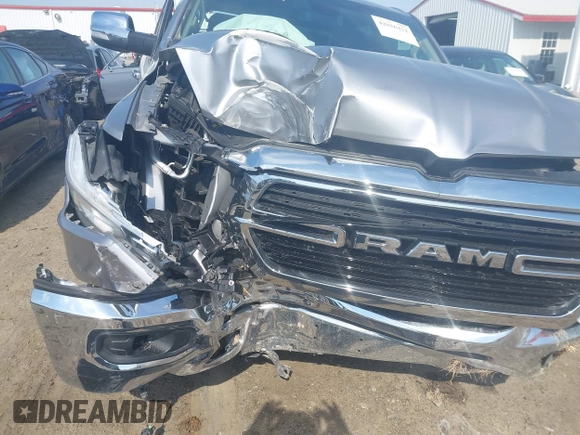 2019 Ram 1500 Big Horn с VIN 1C6RREFT1KN684047, выставлен на аукционе IAAI как лот 42016252 с пробегом 131 084 миль миль и . История ставок и продаж доступна на DreamBid. Изображение 6.