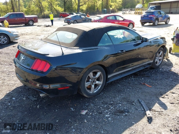 2015 Ford Mustang V6 with VIN 1FATP8EM3F5396946, listed as a IAAI auction lot 41924517 with 109,281 mi miles and . Bid and sale history available at DreamBid. Image 4.
