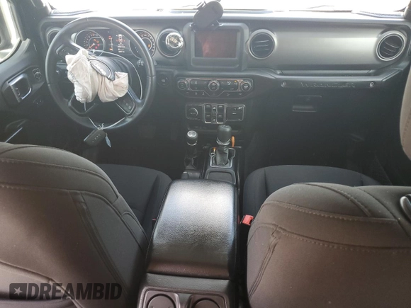 2018 Jeep Wrangler Unlimited Sport with VIN 1C4HJXDG8JW108185, listed as a Copart auction lot 58849745 with 65,097 mi miles and Salvage title. Bid and sale history available at DreamBid. Image 8.