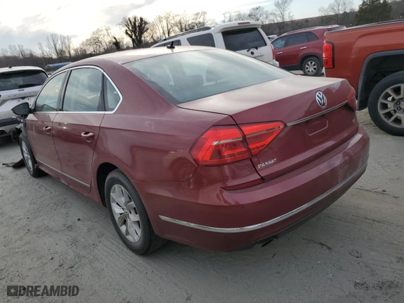 2016 Volkswagen Passat 1.8T S with VIN 1VWAS7A37GC034314, listed as a Copart auction lot 47131535 with 64,198 mi miles and Salvage Title. Bid and sale history available at carsss.com. Image 2.