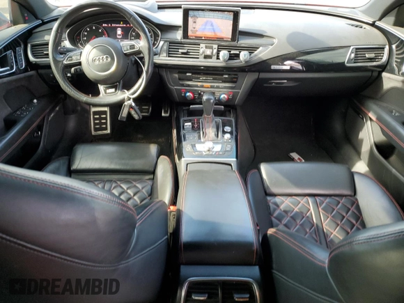 2017 Audi A7 Premium Plus with VIN WAUW3AFC1HN004451, listed as a Copart auction lot 44163335 with 97,191 mi miles and Salvage Title. Bid and sale history available at carsss.com. Image 8.