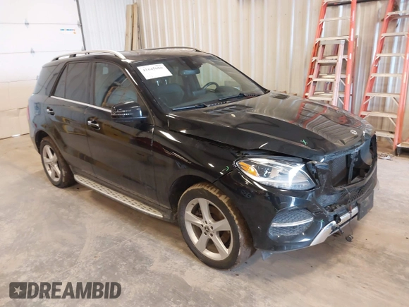 2018 Mercedes-Benz GLE 350 with VIN 4JGDA5HB0JB001247, listed as a IAAI auction lot 41645686 with 75,443 mi miles and . Bid and sale history available at DreamBid. Image 1.