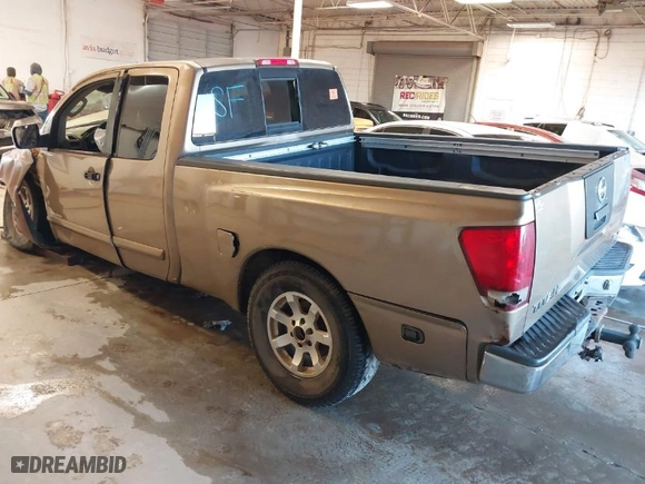 2004 Nissan Titan XE with VIN 1N6AA06A24N553627, listed as a IAAI auction lot 41427471 with 307,124 mi miles. Bid and sale history available at carsss.com. Image 3.