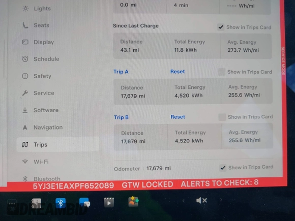 2023 Tesla Model 3 with VIN 5YJ3E1EAXPF652089, listed as a IAAI auction lot 42666520 with 17,679 mi miles and . Bid and sale history available at DreamBid. Image 16.
