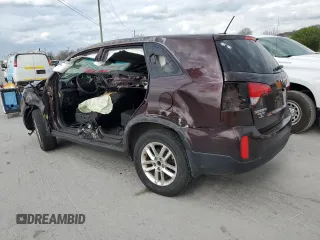 2015 Kia Sorento LX with VIN 5XYKT3A61FG578373, listed as a Copart auction lot 51747675 with 0 mi miles and Salvage Title. Bid and sale history available at carsss.com. Image 2.