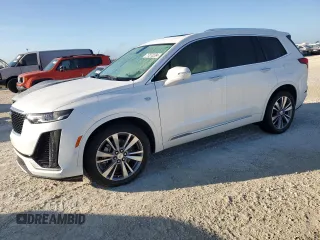 2020 Cadillac XT6 FWD Premium Luxury with VIN 1GYKPCRS9LZ105835, listed as a Copart auction lot 77072234 with 0 mi miles and Non Repairable. Bid and sale history available at carsss.com. Image 1.