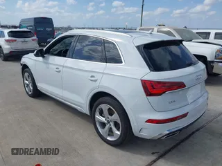2025 Audi Q5 S line Premium Plus with VIN WA1EAAFY1S2016070, listed as a IAAI auction lot 41764724 with 2,491 mi miles and . Bid and sale history available at DreamBid. Image 3.