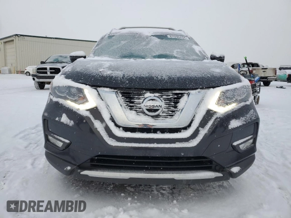 2018 Nissan Rogue SV with VIN JN8AT2MV1JW340550, listed as a Copart auction lot 87090434 with 181,965 mi miles and Salvage Title. Bid and sale history available at carsss.com. Image 5.
