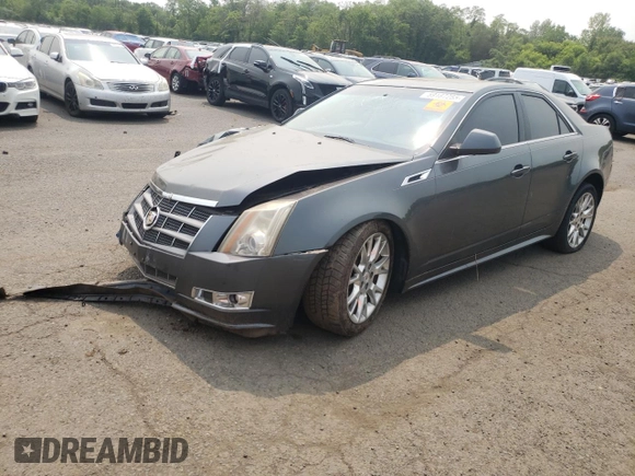 2011 Cadillac CTS Premium z VIN 1G6DS5ED1B0154694, wystawiony jako Copart lot #59187255 z przebiegiem Nie podano mil oraz Szkoda całkowita • Salvage title. Historia ofert i sprzedaży dostępna na DreamBid. Obrazek 1.