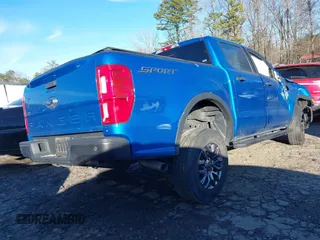 2021 Ford Ranger XL with VIN 1FTER4EH5MLD85626, listed as a IAAI auction lot 41280813 with 32,174 mi miles. Bid and sale history available at carsss.com. Image 4.