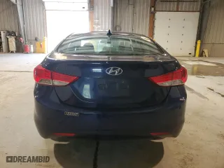 2011 Hyundai Elantra GLS PZEV with VIN 5NPDH4AE3BH054653, listed as a Copart auction lot 54543525 with 0 mi miles and Clean Title. Bid and sale history available at carsss.com. Image 6.