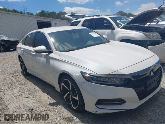 2019 Honda Accord Sport with VIN 1HGCV1F31KA029379, listed as a IAAI auction lot 42156139 with 58,238 mi miles and . Bid and sale history available at DreamBid. Image 1.
