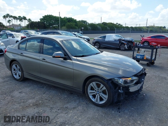 2016 BMW 3 Series 328i xDrive with VIN WBA8E3G5XGNU05817, listed as a IAAI auction lot 41942151 with 115,637 mi miles. Bid and sale history available at carsss.com. Image 1.