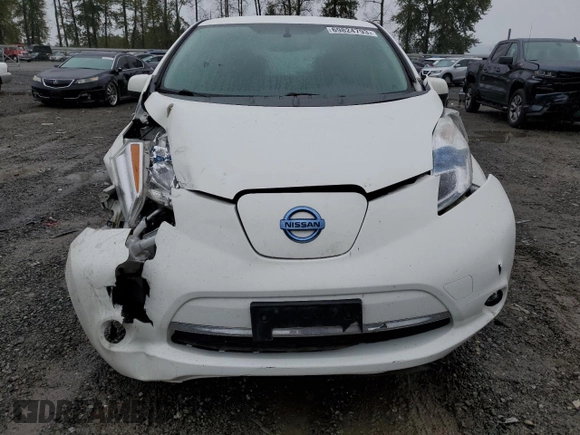 2015 Nissan LEAF SV with VIN 1N4AZ0CP2FC332182, listed as a Copart auction lot 69824793 with 62,262 mi miles. Bid and sale history available at carsss.com. Image 5.