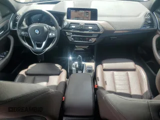2020 BMW X3 xDrive30i with VIN 5UXTY5C08LLT32459, listed as a Copart auction lot 54904225 with 27,918 mi miles and Salvage Title. Bid and sale history available at DreamBid. Image 8.