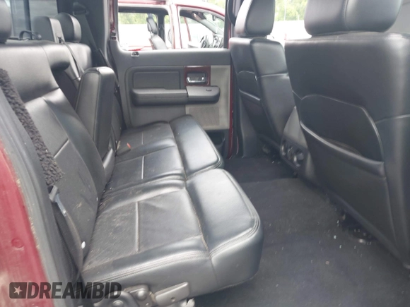 2006 Ford F-150 XLT with VIN 1FTPW12V86FB17780, listed as a IAAI auction lot 42436238 with 148,509 mi miles and . Bid and sale history available at DreamBid. Image 8.
