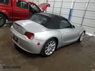 2007 BMW Z4 3.0i with VIN 4USBU335X7LW72026, listed as a Copart auction lot 70443344 with 80,458 mi miles and Salvage Title. Bid and sale history available at carsss.com. Image 3.