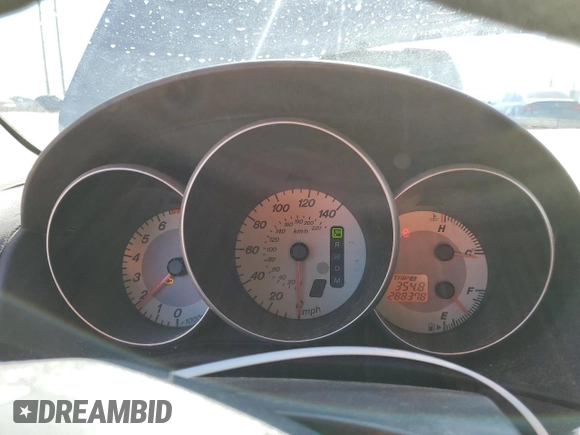 2008 Mazda 3 i Sport with VIN JM1BK12F281101816, listed as a Copart auction lot 47500805 with 288,378 mi miles and Salvage Title. Bid and sale history available at DreamBid. Image 9.