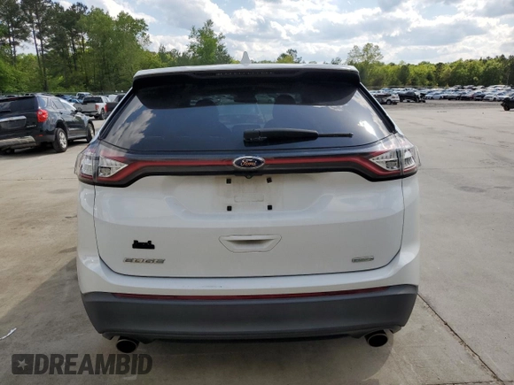 2015 Ford Edge SE with VIN 2FMTK3G94FBB98663, listed as a Copart auction lot 52594845 with 184,775 mi miles and Salvage title. Bid and sale history available at DreamBid. Image 6.