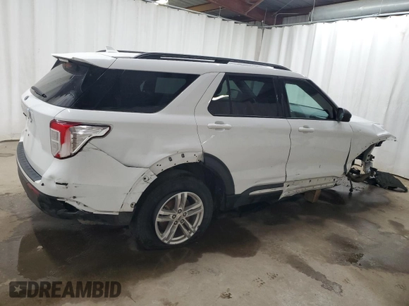 2020 Ford Explorer XLT with VIN 1FMSK8DH5LGA95664, listed as a Copart auction lot 51227345 with 89,373 mi miles and Clean Title. Bid and sale history available at DreamBid. Image 3.