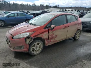 2018 Ford Fiesta SE with VIN 3FADP4EJ9JM103119, listed as a Copart auction lot 46050025 with NaN miles and Salvage Title. Bid and sale history available at carsss.com. Image 1.