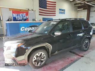 2025 Subaru Forester Premium z VIN JF2SLDBC1SH458876, wystawiony jako Copart lot #57756475 z przebiegiem 57 mil mil oraz Szkoda całkowita • Salvage title. Historia ofert i sprzedaży dostępna na DreamBid. Obrazek 1.