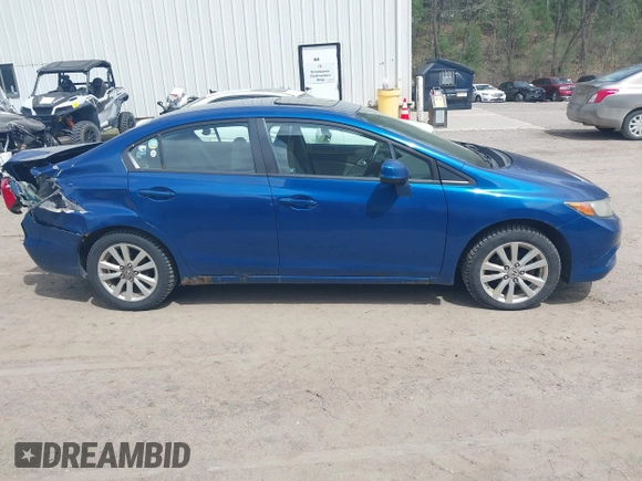 2012 Honda Civic EX-L with VIN 19XFB2F99CE300380, listed as a IAAI auction lot 42082095 with 154,921 mi miles and . Bid and sale history available at DreamBid. Image 13.