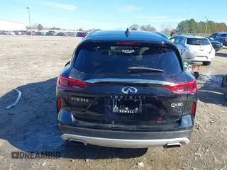2020 Infiniti QX50 Luxe with VIN 3PCAJ5M12LF117067, listed as a IAAI auction lot 41172977 with 56,991 mi miles and . Bid and sale history available at DreamBid. Image 17.