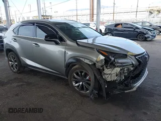2019 Lexus NX with VIN JTJYARBZ6K2129798, listed as a IAAI auction lot 41383653 with 92,895 mi miles. Bid and sale history available at carsss.com. Image 1.