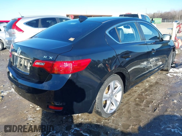 2013 Acura ILX Technology with VIN 19VDE1F79DE006835, listed as a IAAI auction lot 41396230 with 193,249 mi miles and . Bid and sale history available at DreamBid. Image 4.