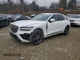 2024 Genesis GV70 3.5T Sport with VIN 5NMMCDTC8RH001495, listed as a Copart auction lot 80622004 with 42,202 mi miles and Salvage Title. Bid and sale history available at carsss.com. Image 1.