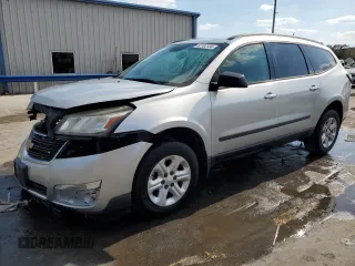 2016 Chevrolet Traverse LS with VIN 1GNKRFED5GJ276943, listed as a Copart auction lot 52102134 with 0 mi miles and Salvage Title. Bid and sale history available at carsss.com. Image 1.