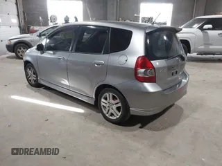 2007 Honda Fit Sport with VIN JHMGD37637S052380, listed as a IAAI auction lot 41219293 with 171,586 mi miles. Bid and sale history available at carsss.com. Image 3.