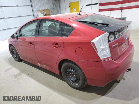 2010 Toyota Prius II with VIN JTDKN3DU6A0146333, listed as a Copart auction lot 55279785 with 234,238 mi miles and Clean Title. Bid and sale history available at carsss.com. Image 2.
