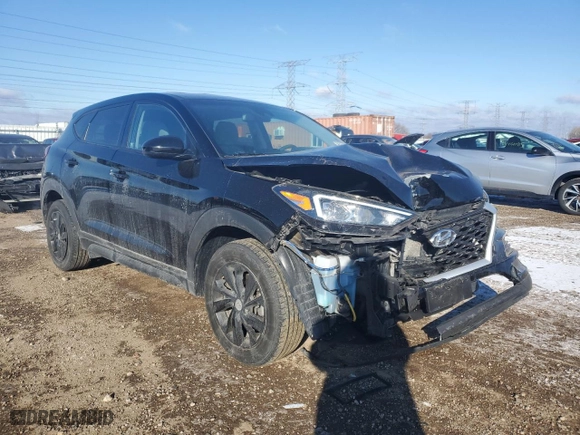 2020 Hyundai Tucson SE with VIN KM8J23A46LU176626, listed as a Copart auction lot 88593375 with 79,669 mi miles and Salvage Title. Bid and sale history available at carsss.com. Image 4.