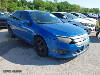 2012 Ford Fusion SE with VIN 3FAHP0HG5CR108267, listed as a IAAI auction lot 42037841 with 224,532 mi miles. Bid and sale history available at carsss.com. Image 1.