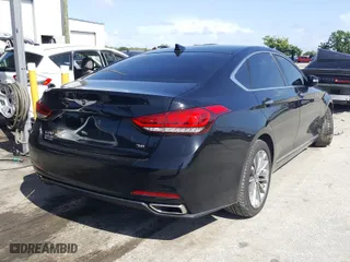 2017 Genesis G80 3.8L with VIN KMHGN4JE7HU170485, listed as a Copart auction lot 47549640 with 39,163 mi miles. Bid and sale history available at carsss.com. Image 4.
