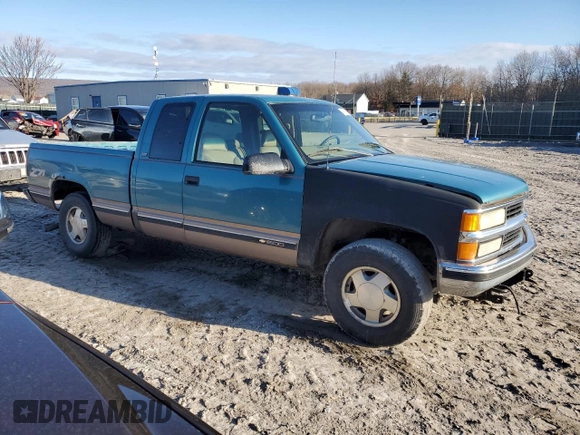 1997 Chevrolet Silverado 1500 with VIN 2GCEK19R4V1115820, listed as a Copart auction lot 47531335 with 160,917 mi miles and Salvage Title. Bid and sale history available at DreamBid. Image 4.