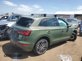 2024 Audi Q5 S line Premium Plus with VIN WA1EAAFYXR2081025, listed as a Copart auction lot 66058324 with 0 mi miles and Salvage Title. Bid and sale history available at carsss.com. Image 3.