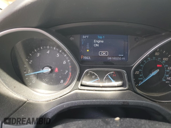 2014 Ford Focus SE with VIN 1FADP3K25EL402461, listed as a Copart auction lot 53509715 with 160,255 mi miles and Clean Title. Bid and sale history available at carsss.com. Image 9.