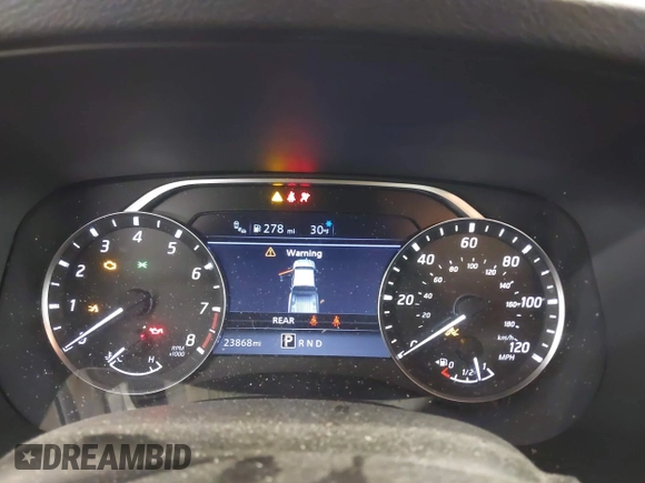 2023 Nissan Frontier S with VIN 1N6ED1CM0PN641531, listed as a IAAI auction lot 41618313 with 23,868 mi miles and . Bid and sale history available at DreamBid. Image 7.